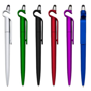 Caneta Plástica Touch com Suporte 13499B