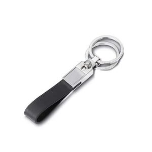 Chaveiro de Metal com Couro AI-CH0510