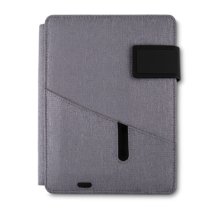 Caderno com Powerbank AI-CAD220-CZ